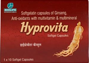 Bio Life Hyprovita Softgel Multivitamin Capsules (1 x 10) Strip Price ...