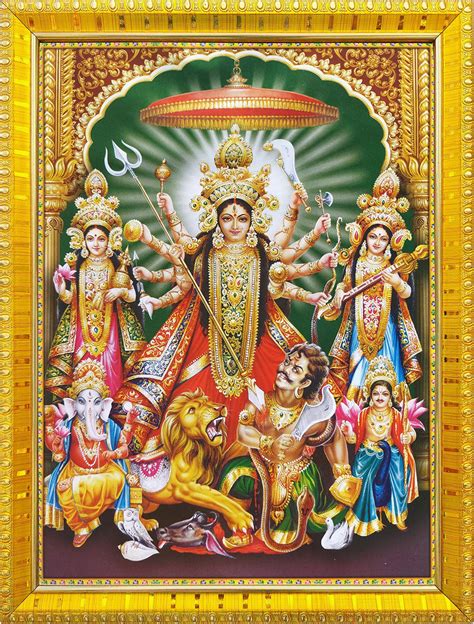 Pavan Photo Laminations Kali Maa Mata Goddess Lakshmi Devi Saraswati ...