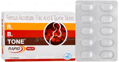 R B Tone Rapid Tablet 10 - Uses, Side Effects, Dosage, Price | Truemeds