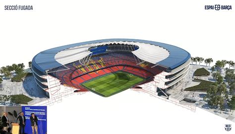 Stunning new images show how Barcelona's revamped 105,000-capacity Nou Camp will look after £ ...