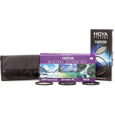 Buy Hoya 67 mm Digital Filter Kit II (HMC UV/Circular Polarizer / NDx8 ...