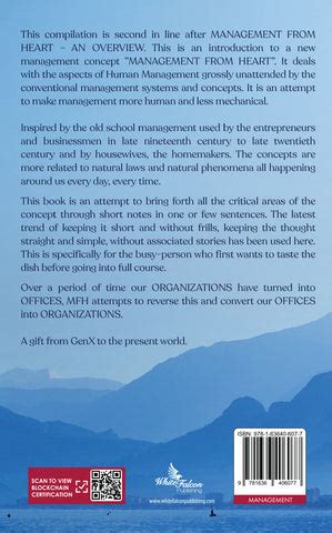 Management From Heart - Inspirations Volume 1 – WFP Store