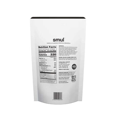 Vanilla Almond Protein Granola 300g - smul