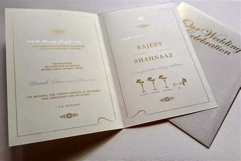 ZINIA JC : Parsi Wedding Invitation Card Designs