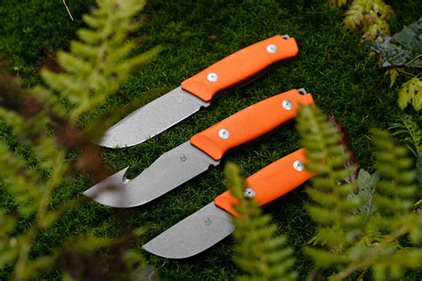 Fox Knives Rifle Receiver FX-662 OR, Orange G10 vaststaand mes, Raven Knives design | Voordelig ...