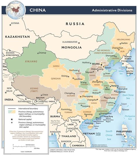 East Coast Map Of China