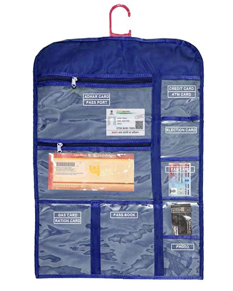 Kuber Industries Document Organizer| Hanging Organizer PVC Laminated ...