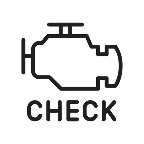 Image result for Check Engine Sign