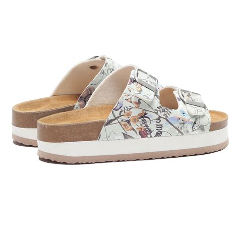 Jeanne Women's Platform Sandals (Silver)