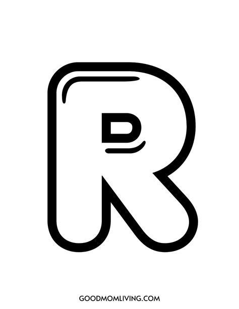 Free Bubble Letter Q Printable for Kids' Projects - Good Mom Living