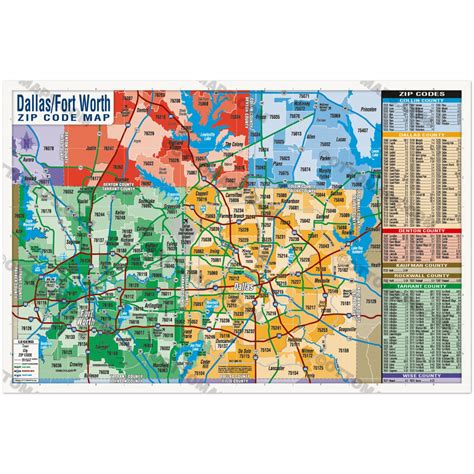 Dallas Zip Code 的图像结果