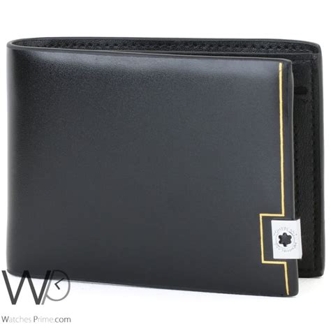 Mont blanc Wallet Black Leather For Men | Watches Prime