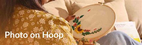 Embroidery Hoops & Photo Frame Kits for Adult | Stitch Support Tools ...