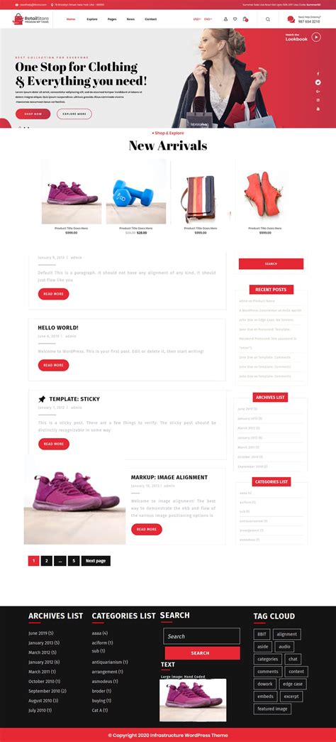 Free Storefront WordPress Theme For Business Website.