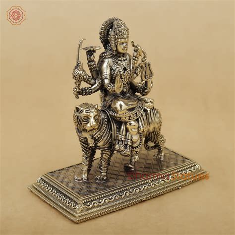 Brass Durga Fine, 4.5" – Dharma Statues