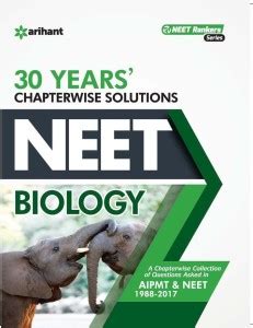 30 Years' Chapterwise Solutions CBSE AIPMT & NEET - Biology - 30 Years ...