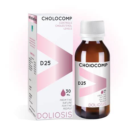 Natural Cholesterol Management | Doliosis D25 Cholocomp Drops for Heart ...