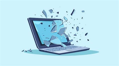 Cartoon Icon Broken Computer 的图像结果