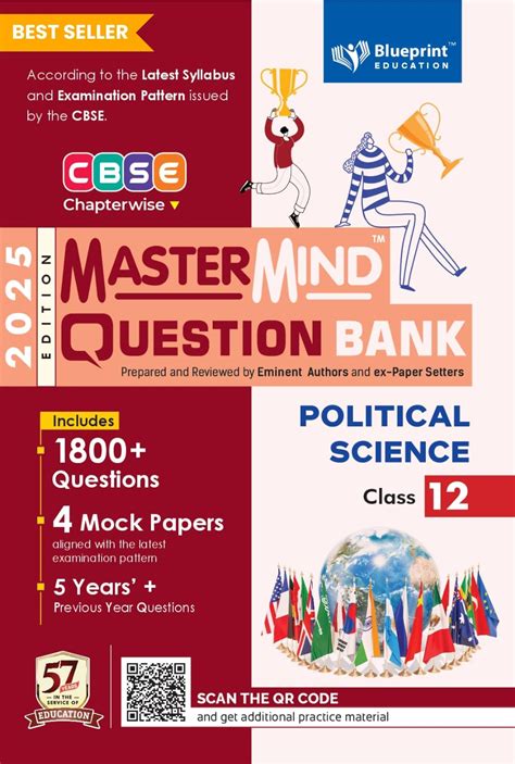 Political Science Class 12 Mastermind Cbse Question Bank for 2025 Board ...