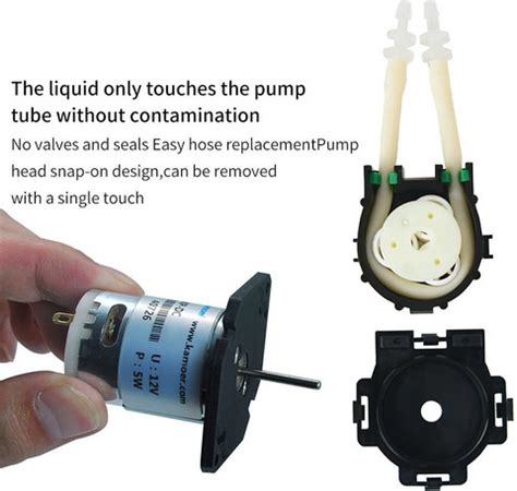 IDUINO Small Dosing Pump DC 12V Micro Self-Priming Mute Mini ...