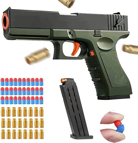 Buy Toy Gun with Soft Bullets ( Green Online at Lowest Price in Ubuy ...