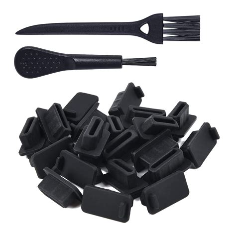 20 Pcs HDMI Dust Cover Plugs, HDMI Female Prot Dust Cap Protector ...
