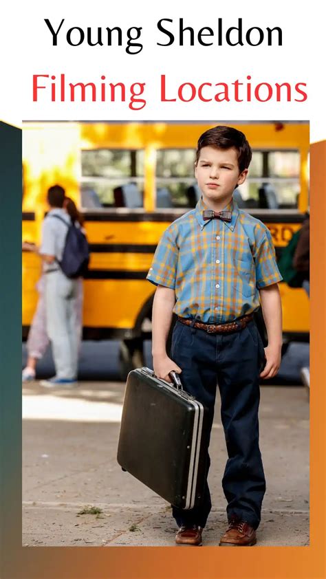 Young Sheldon Filming Locations (TV Series 2017–)