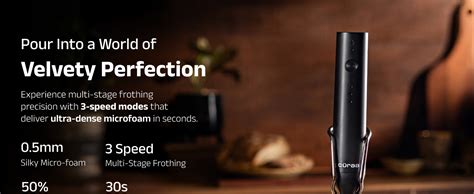 Cüraa by YFL Home Milk Frother for Coffee | 3 Speed Electric Milk ...