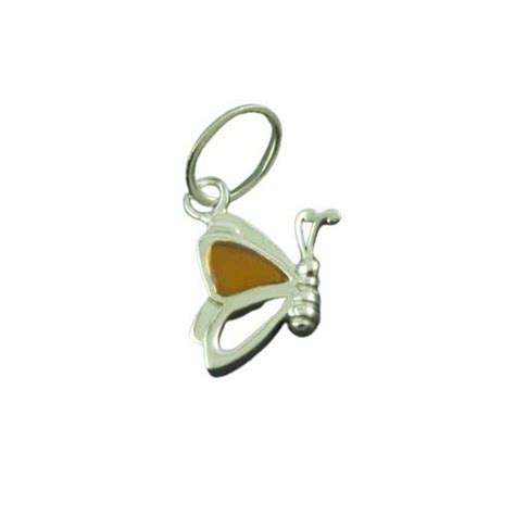 FOURSEVEN Jewellery 925 Sterling Silver Flutterby Butterfly Pendant ...