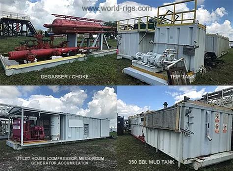 550Hp Platform Style Telescopic Mast, Double Drilling Rig, Land Rigs ...