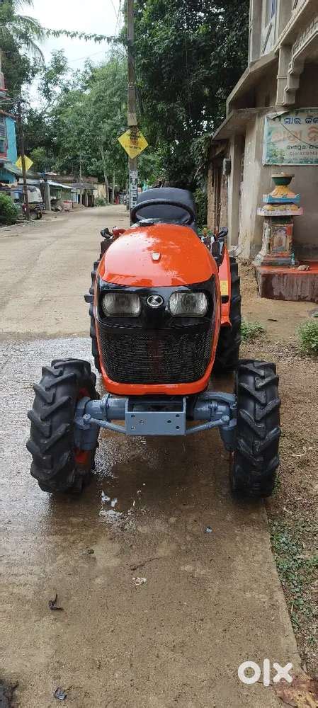 Kubota mini tractor Model B-2420 of 24 hp with Shaktiman Rotavetor ...