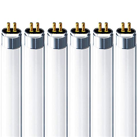 Luxrite F28T5/830 28W 46 Inch T5 Fluorescent Tube Light Bulb, 3000K ...