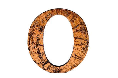 Letter-O-Holic Wood Free-Standing Alphabet Letters Plaques (11 x 2 inch ...