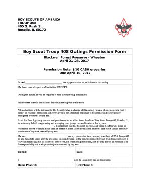 Blackwell Forest Preserve - Wheaton Doc Template | pdfFiller