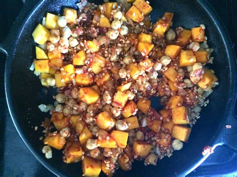 Butternut Squash and Chickpea Baked Spanish Rice — nourishing matters