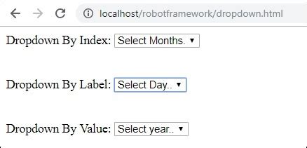 JavaScript Drop Down List 的图像结果
