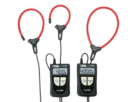 Ampèremètres numérique à capteur flexible | Digiflex MA400D et MA4000D ...