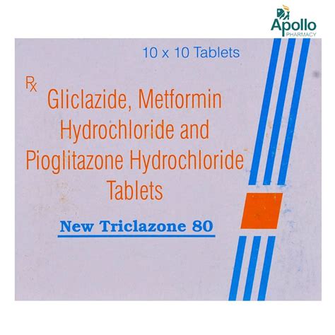 New Triclazone 80 Tablet 10's Price, Uses, Side Effects, Composition ...