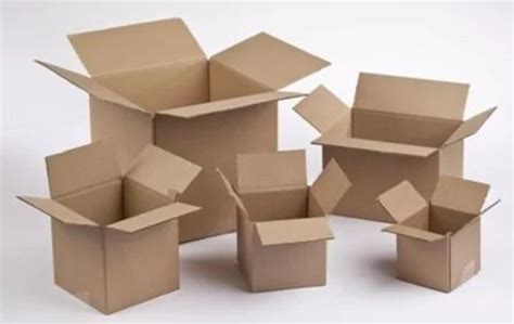 Corrugated Boxes - Printed Flat Corrugated Box Manufacturer from Hyderabad