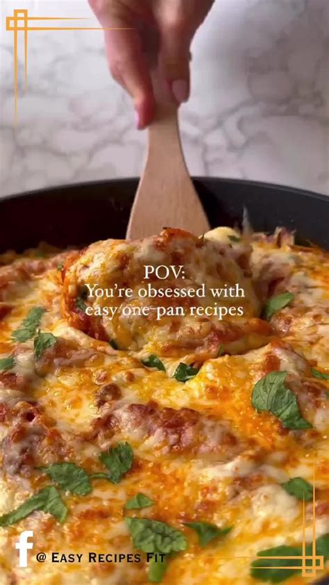 Skillet Lasagna | Recipe | Easy lasagna recipe, One pot meals, Recipes