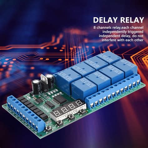 Buy Timing Relay Switch Time Delay Relay Independently Triggered ...