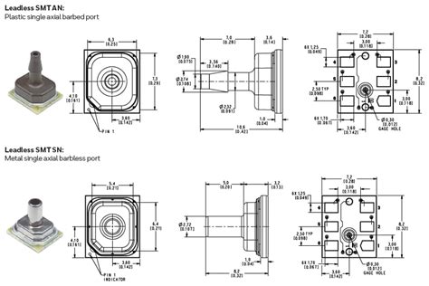 ABP2 Board-Mount Pressure Sensors - Honeywell | Mouser