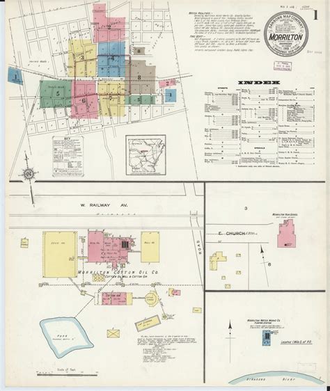 Map Of City Park Dr Morrilton Ar 72110