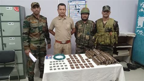 Mizoram: Assam Rifles seizes huge cache of ammunition and explosives in ...