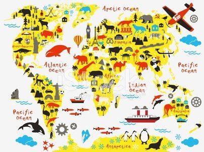 Mapa Cartoon 的图像结果