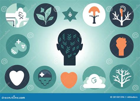 Collection of Symbols and Signs, Each Representing a Different Aspect ...