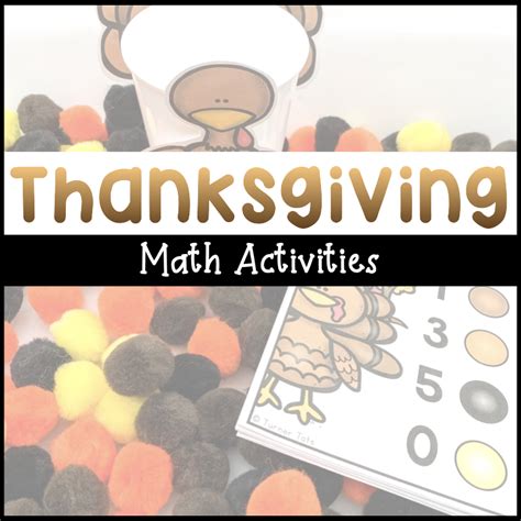 Image result for Thanksgiving Math Activity