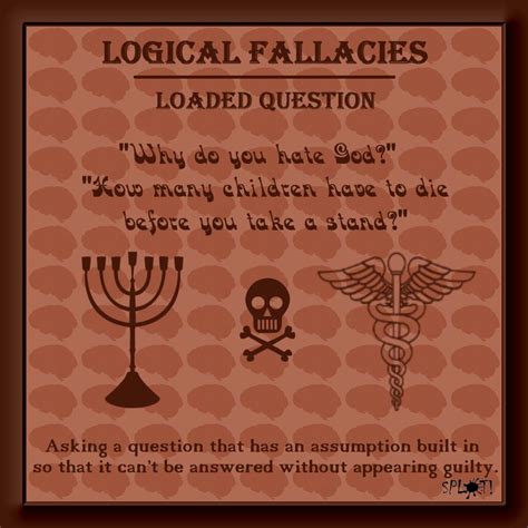 Image result for Loaded Label Fallacy Examples
