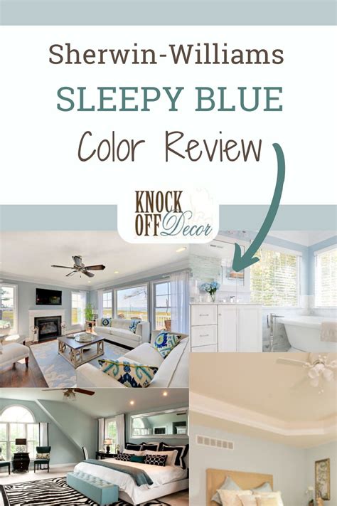 Sherwin Williams Sleepy Blue - Calm and Serene Ocean Blue for Your Home
