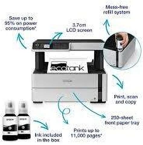 Epson M2170 Multi-function WiFi Monochrome Ink Tank Printer Multi ...